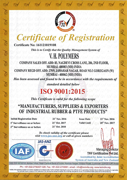 ISO Certification VHP